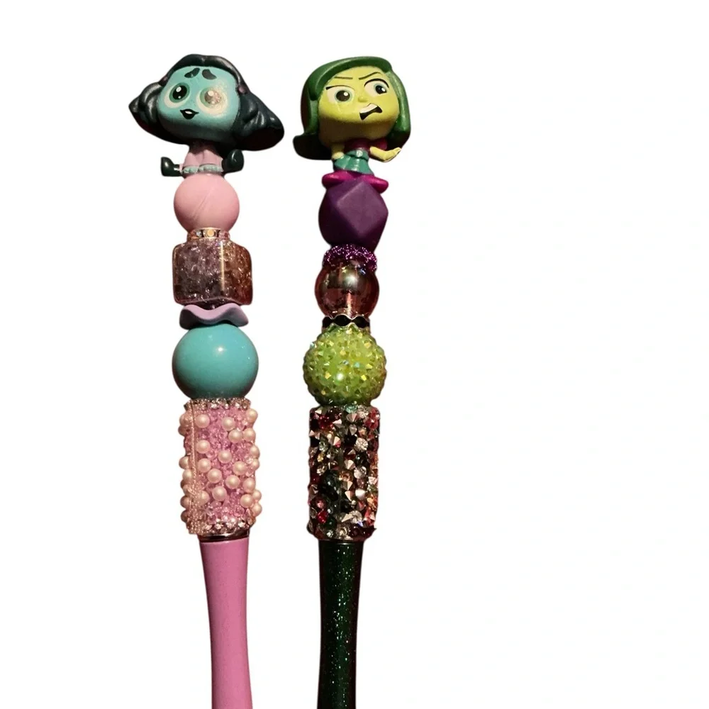 Colorful Handmade Character Pen Bundle - Picture 3 of 3